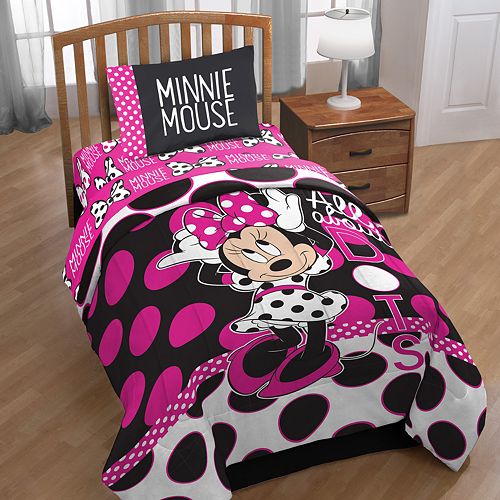 Disney Minnie Mouse All About The Dots Reversible Twin
