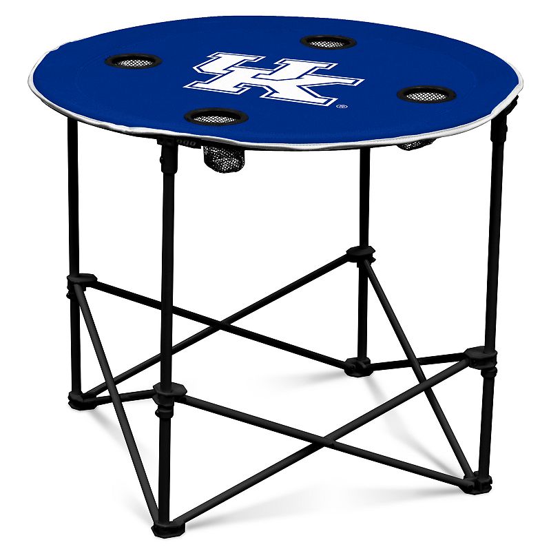 Kentucky Wildcats Portable Round Table, Blue