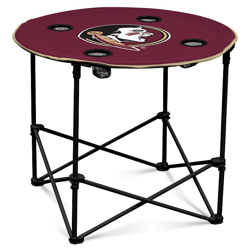 Florida State Seminoles Portable Round Table, Red