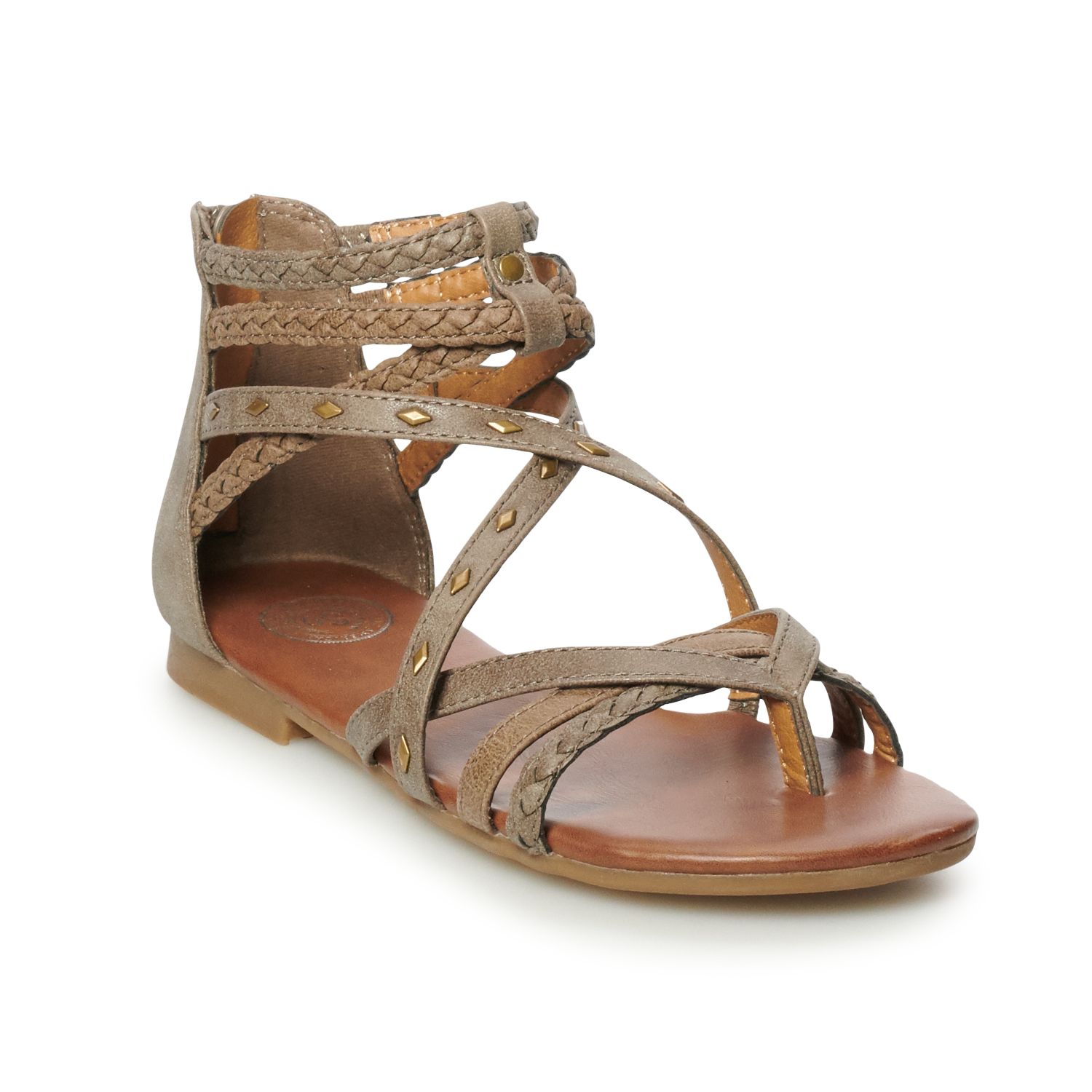 gold sandals kohls