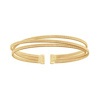 Argento Bella Sterling Silver Wire Cuff Bracelet