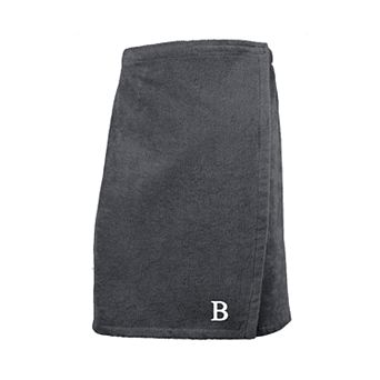 Linum Home Textiles Turkish Cotton Personalized Men's Terry Body Wrap