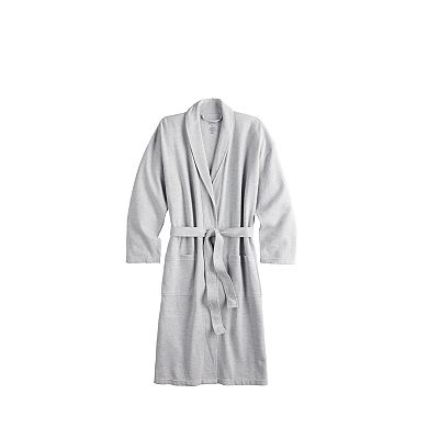 Men's Croft & Barrow® Waffle-Weave Shawl-Collar Robe