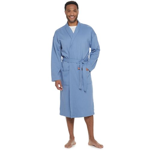 Men's Croft & Barrow® WaffleWeave ShawlCollar Robe