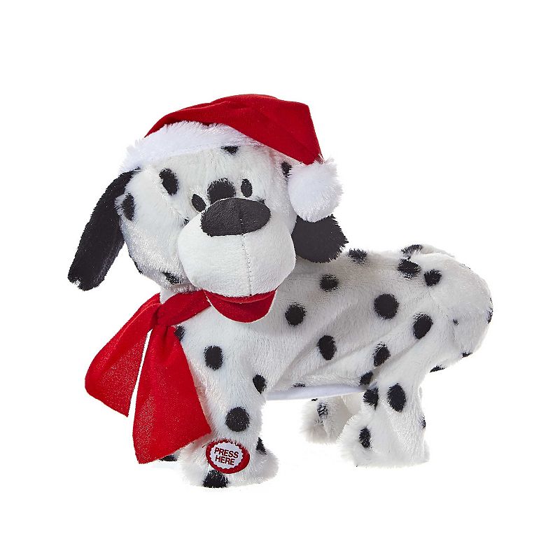 UPC 086131468728 product image for Kurt Adler Battery-Operated Musical Animated Dancing Christmas Dog, Multicolor | upcitemdb.com