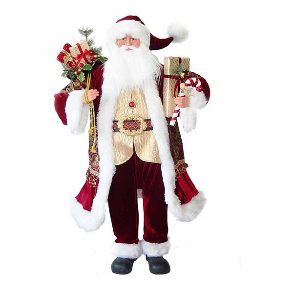 48-in. Red Santa Decor