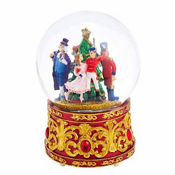 120MM Lighted Musical Nutcracker Water Globe