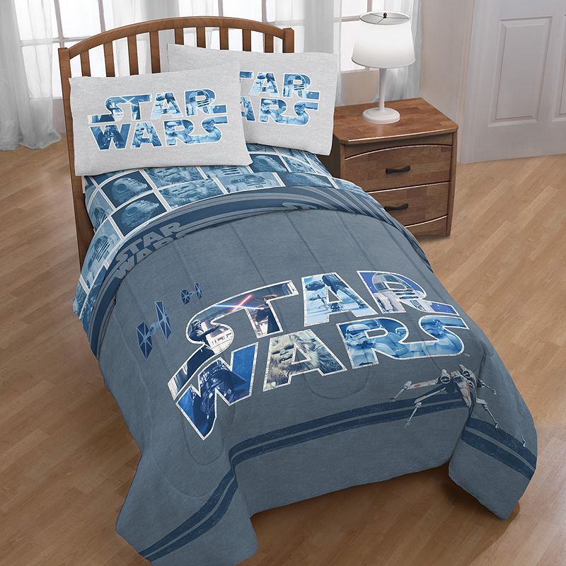 UPC 032281249748 product image for Star Wars Classic Logo Comforter, Twin | upcitemdb.com