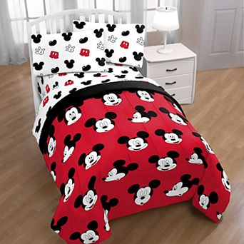 Disney's Mickey Mouse Cute Faces Bedding Set