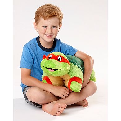 Boys Girls Pillow Pets Pillow Pets Nickelodeon TMNT Raphael(Red) Stuffed Animal Plush Toy