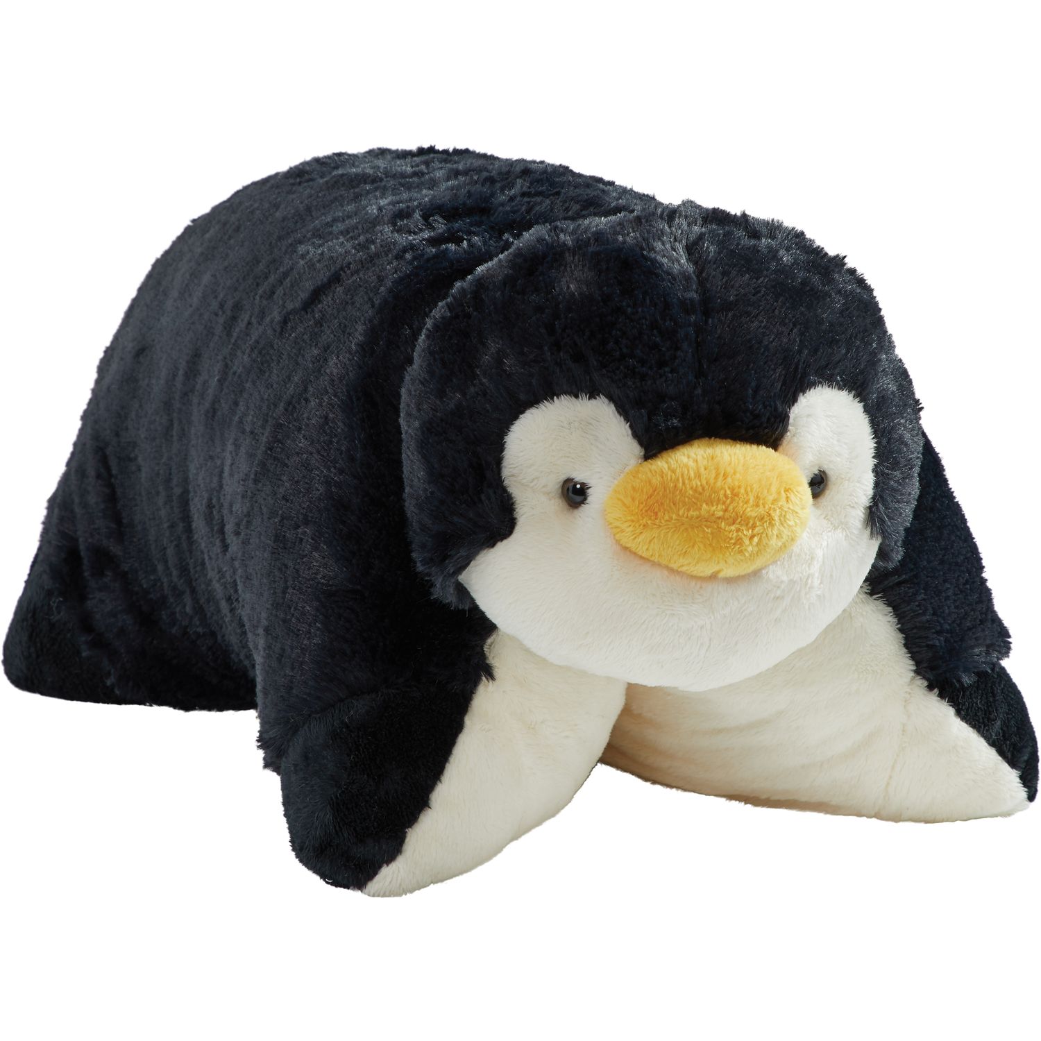 large penguin stuffed animal