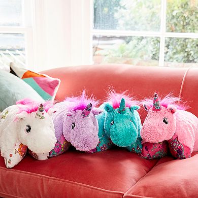 Pillow Pets Colorful Lavender Unicorn Stuffed Animal Plush Toy