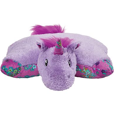 Pillow Pets Colorful Lavender Unicorn Stuffed Animal Plush Toy