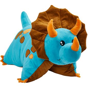 Pillow Pets Blue Dinosaur Stuffed Animal Plush Toy