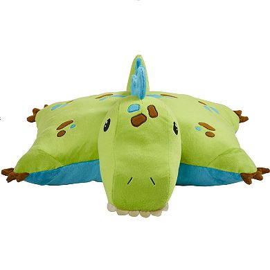 Pillow Pets Green Dinosaur Stuffed Animal Plush Toy