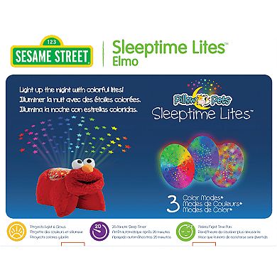 Pillow Pets Sesame Street Elmo Sleeptime Lite