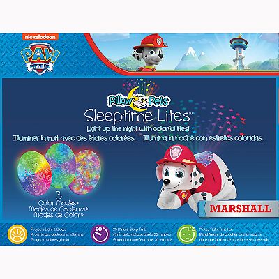 Paw patrol light up pillow hotsell