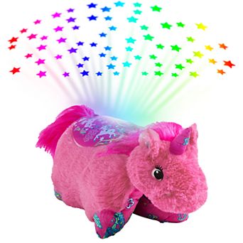 Pillow Pets Colorful Pink Unicorn Plush Sleeptime Lite