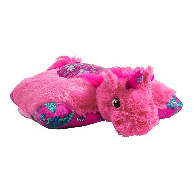 Pillow Pets Colorful Pink Unicorn Plush Sleeptime Lite