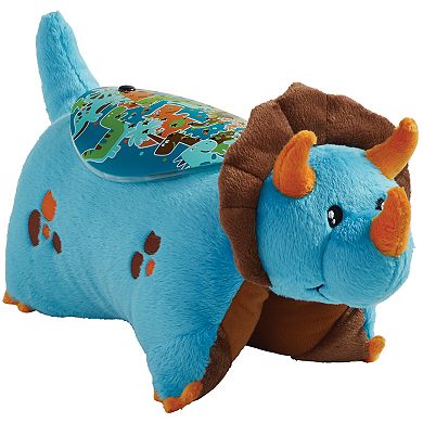 Pillow Pets Blue Dinosaur Plush Sleeptime Lite