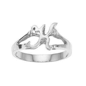 Traditions Jewelry Company Sterling Silver Initial Ring