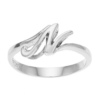 Traditions Jewelry Company Sterling Silver Initial Ring