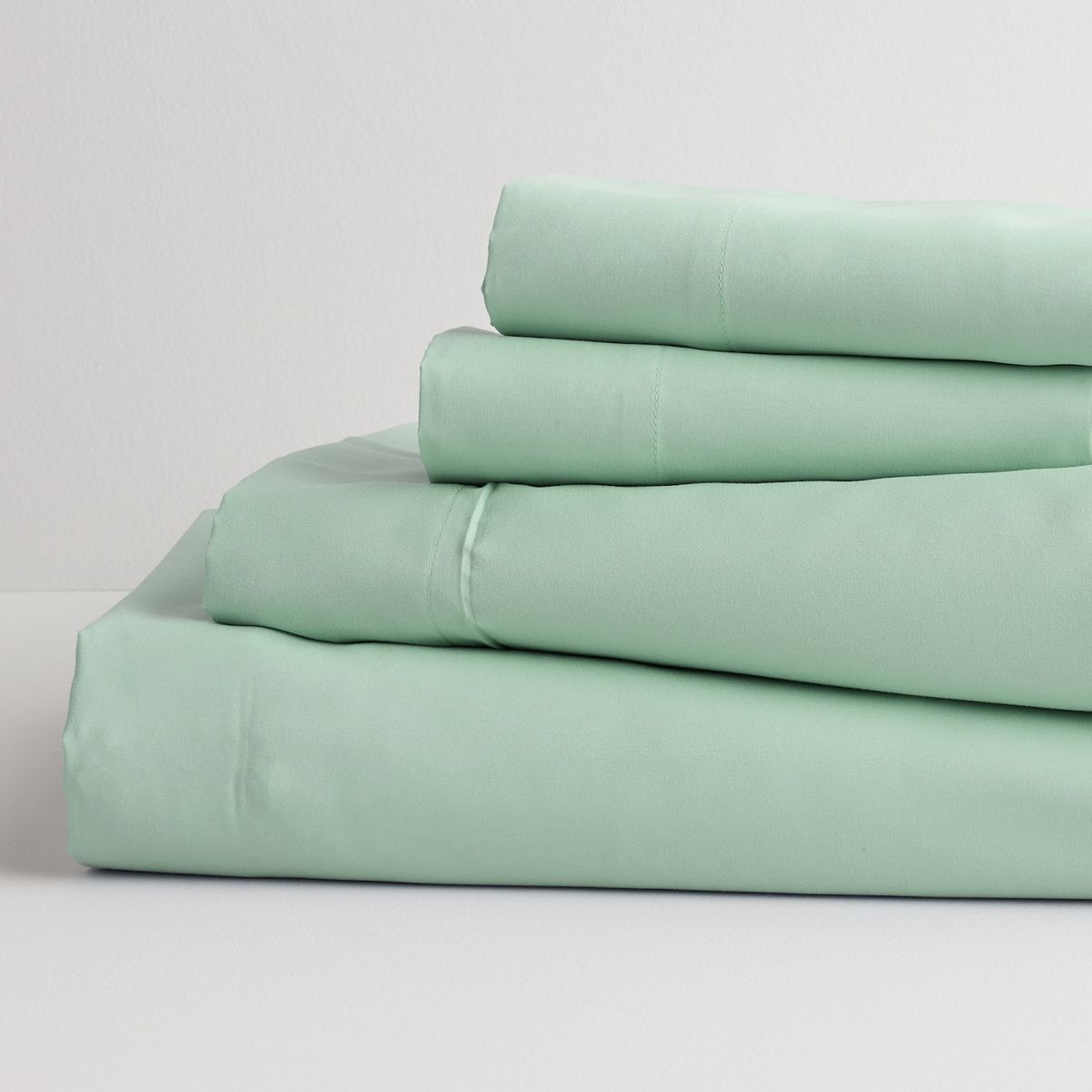 The Big One® Extra Soft Sheet Set with Pillowcases - Jadeite, QUEEN SET
