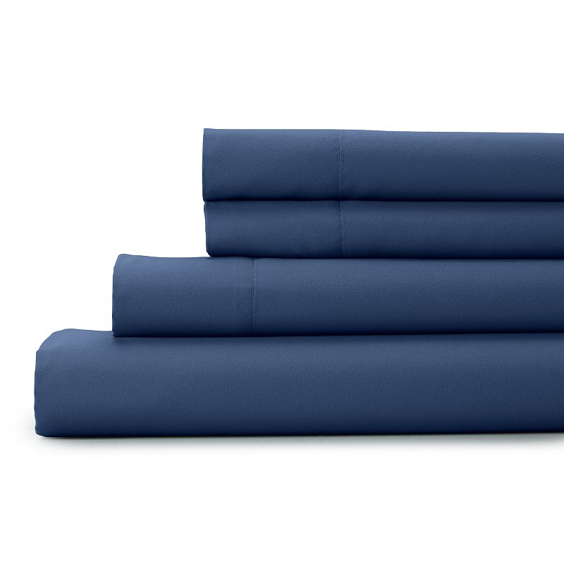 The Big One Extra Soft Sheet Set or Pillowcases, Dark Blue, Queen Set