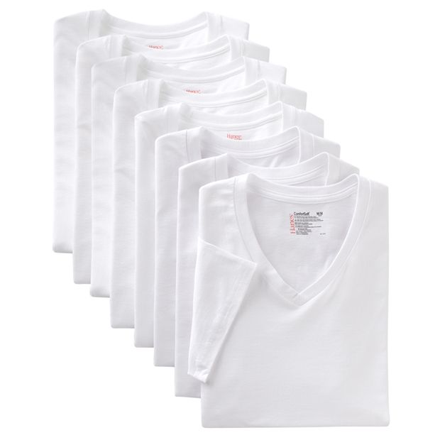 Hanes men's classics 6 best sale pack crew neck tee