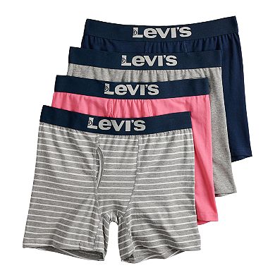 Men's Levi's® 3-pack + 1 Bonus Stretch Boxer Briefs