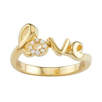 Sterling Silver "Love" Ring