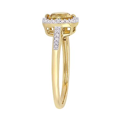 Stella Grace 10K Gold Gemstone & Diamond Accent Ring