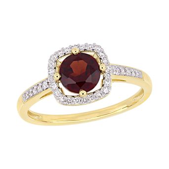 Stella Grace 10K Gold Gemstone & Diamond Accent Ring
