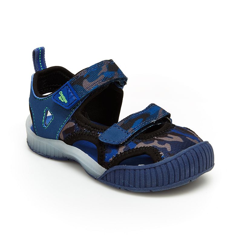 UPC 192170249119 product image for OshKosh B'gosh® Zap Toddler Boys' Light Up Sandals, Size: 10 T, Blue (Navy) | upcitemdb.com