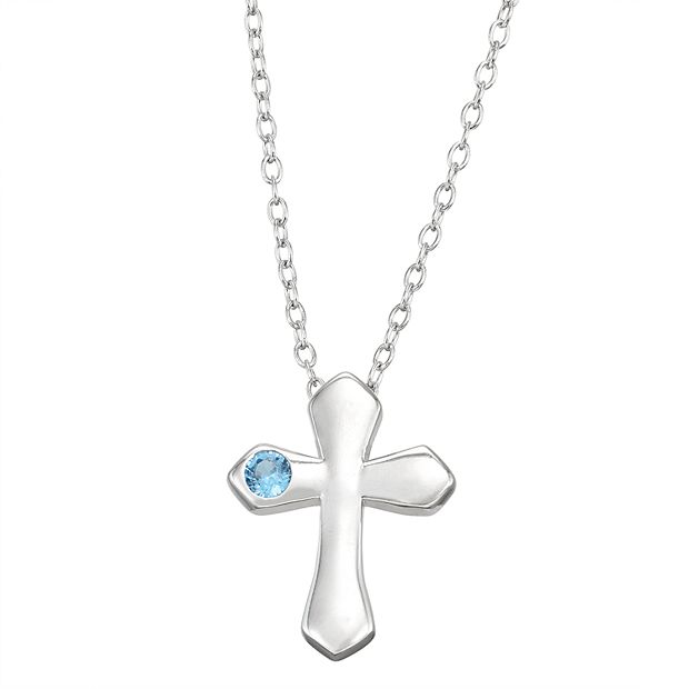 Kids crucifix sale necklace