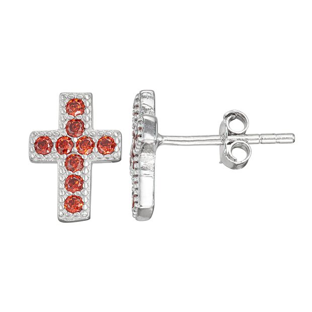 Kohls on sale cross earrings