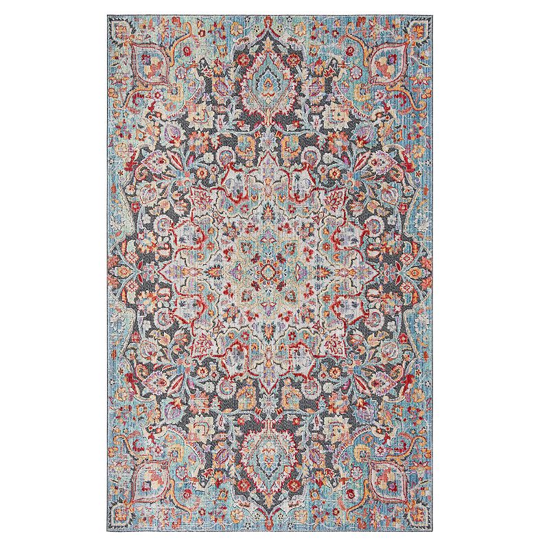 Safavieh Provance Christa Rug, Black, 6.5Ft Rnd