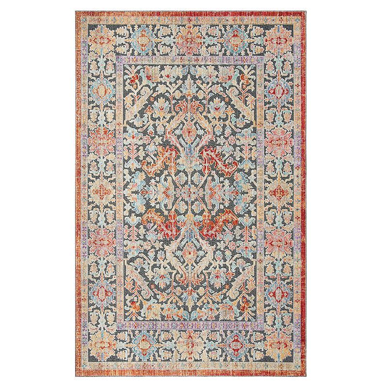 Safavieh Provance Aliyah Rug, Black, 6.5Ft Sq