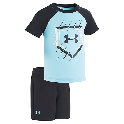 under armour shorts and shirt set