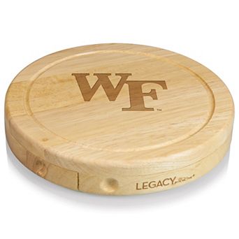 Wake Forest Demon Deacons Brie Cheese Cutting Board Set