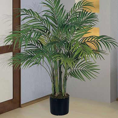 nearly natural 3-ft. Silk Areca Palm Tree