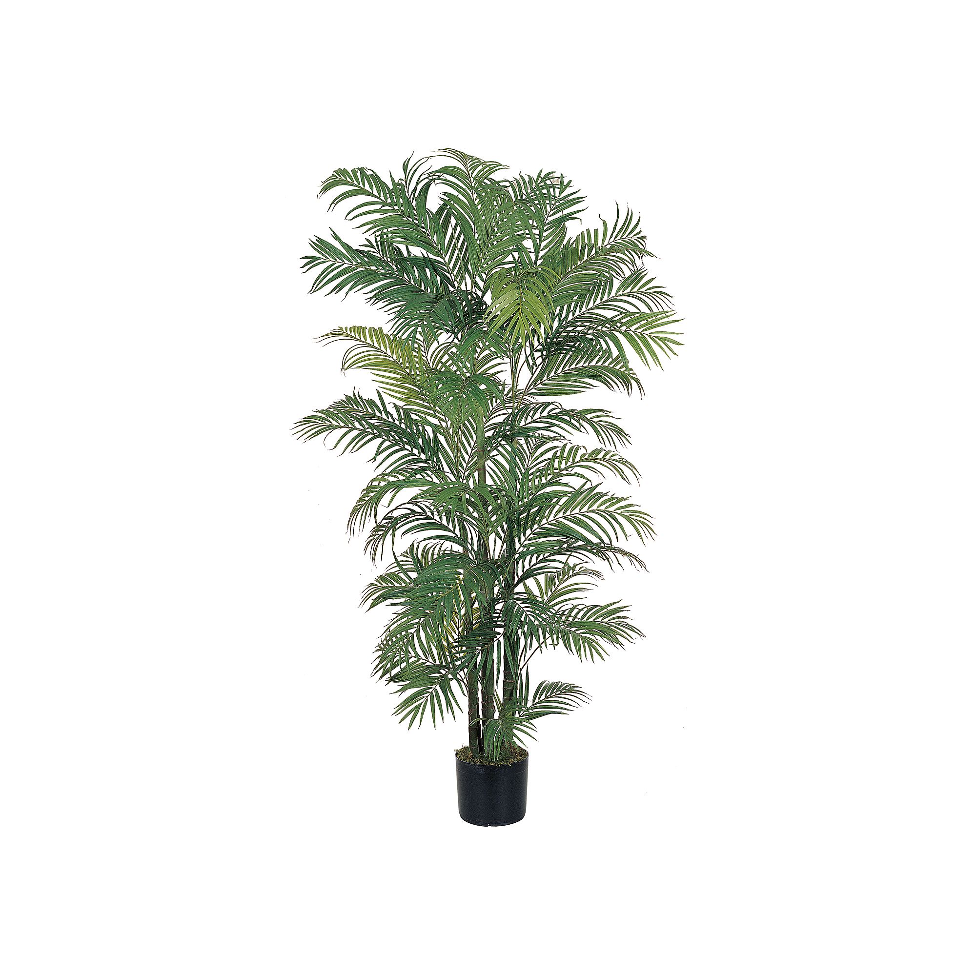 nearly natural 6-ft. Lush Silk Areca Palm Tree, Multicolor