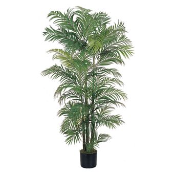 nearly natural 6-ft. Lush Silk Areca Palm Tree