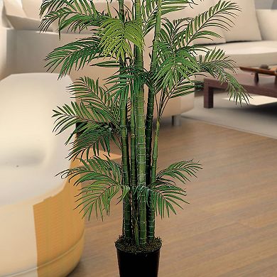 nearly natural 7-ft. Silk Areca Palm Tree