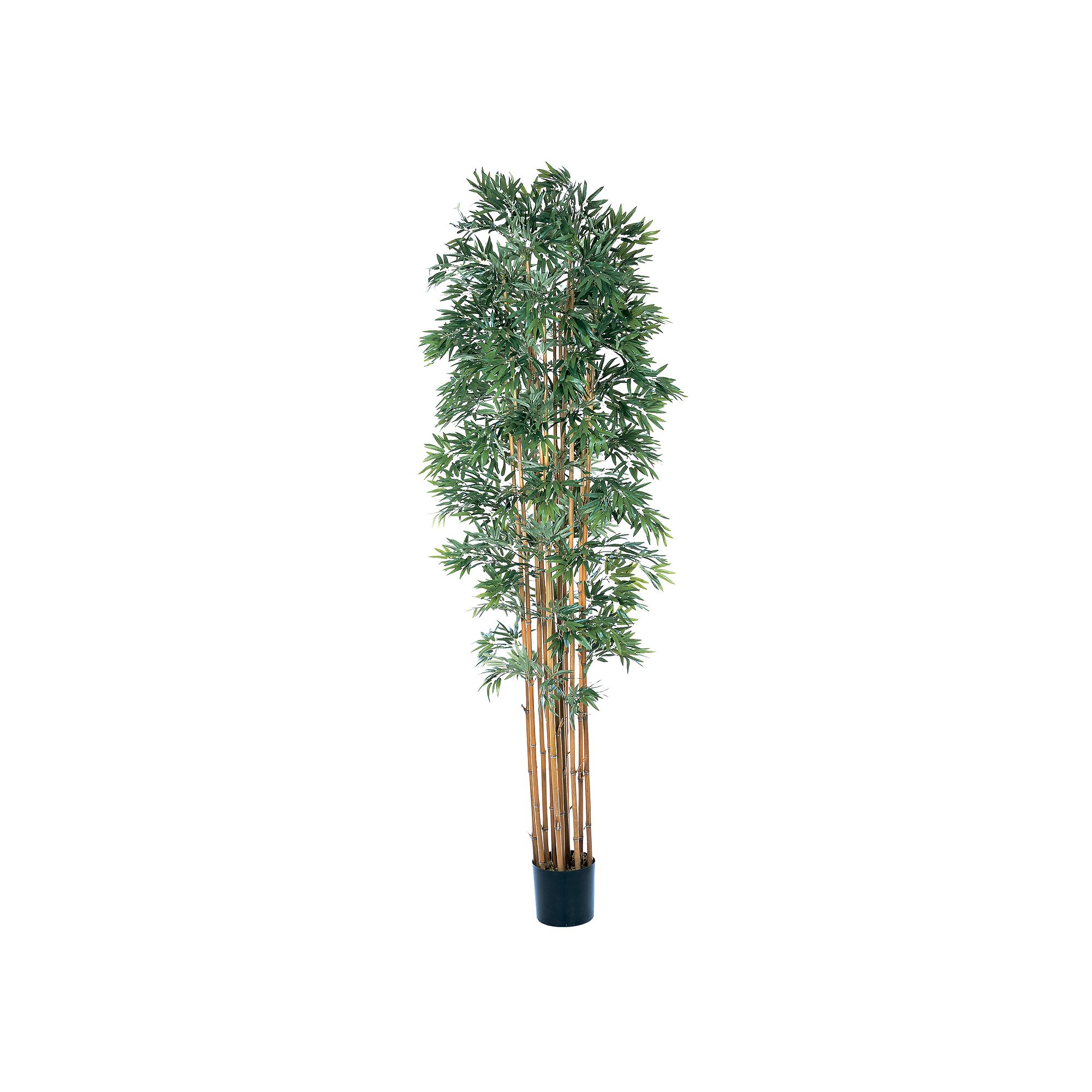 nearly natural 6-ft. Silk Japanica Bamboo Tree, Multicolor