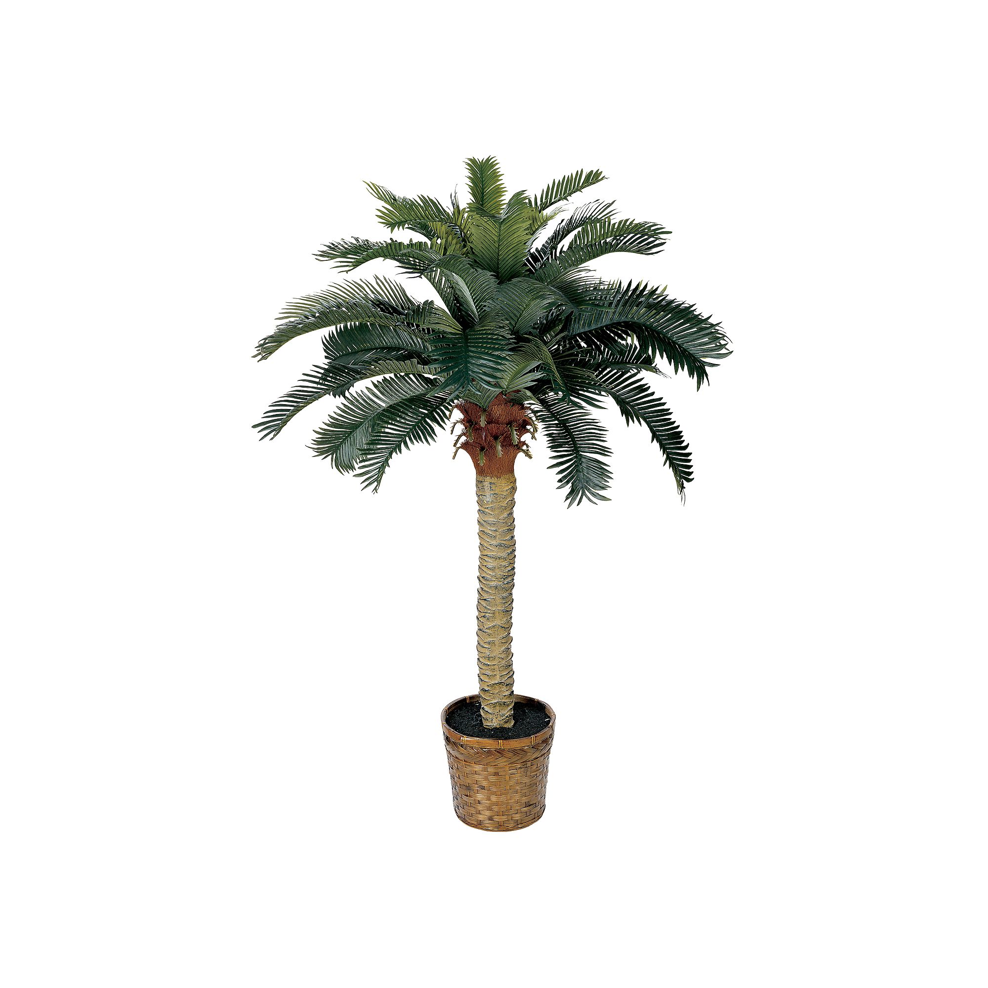 nearly natural Single Silk Sago Palm Tree, Multicolor
