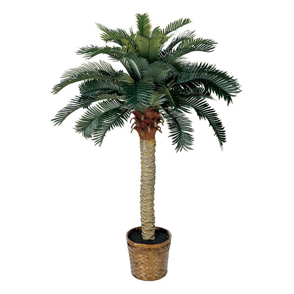 nearly natural Single Silk Sago Palm Tree