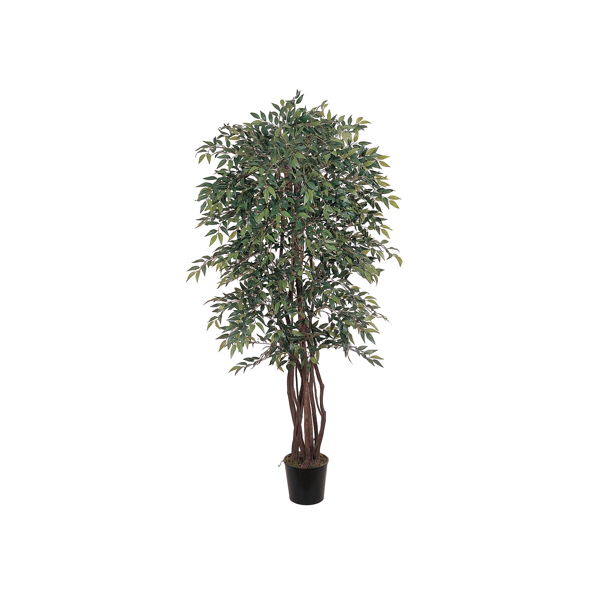 nearly natural 6-ft. Silk Smilax Tree, Multicolor