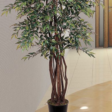 nearly natural 6-ft. Silk Smilax Tree