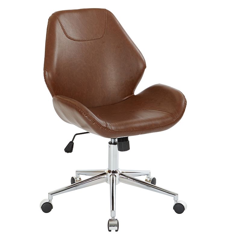 Avenue Six Chatsworth Faux Leather Office Chair, Multicolor